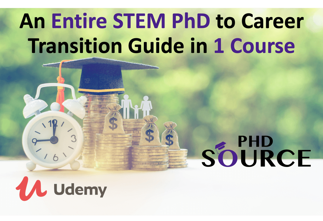 Udemy Course - Essential Guide for Your PhD Career Transition